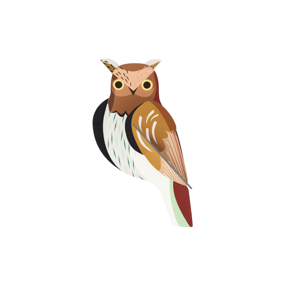 Décoration murale - Tawny Owl