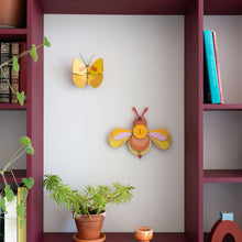 Décoration murale - Yellow Butterfly