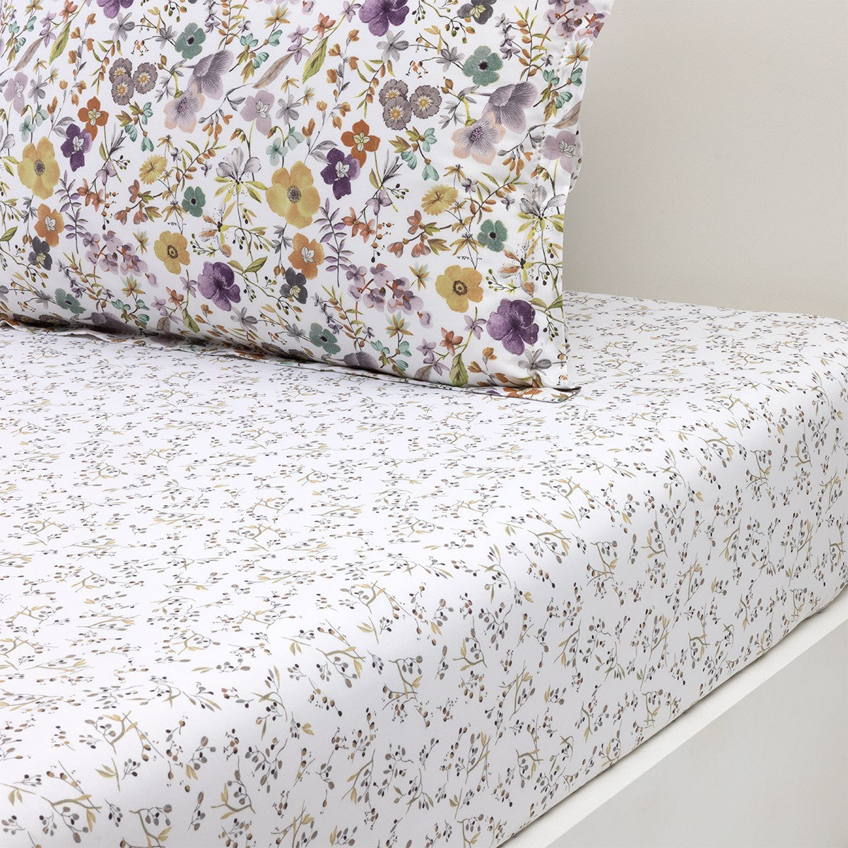 Drap housse - Fleurs