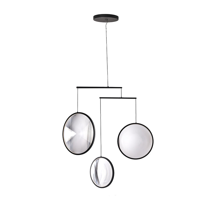 Suspension Focus X3 - LED - Noir - 99,8 x H103,7cm
