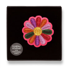 Broche Funky Daisy brodée à la main