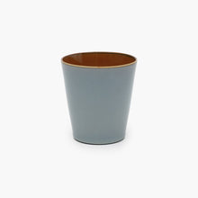 Gobelet conique - collection Terres de Rêves - M - Smoky Blue / Rust