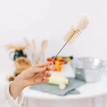 Goupillon à gourde - Inox, soie et coton