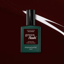 Vernis Green Flash semi-permanent - Hollyhock