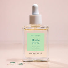 Vernis soins - Huile verte