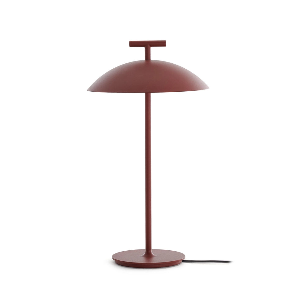 Lampe à poser Mini Geen-A - Rouge brique