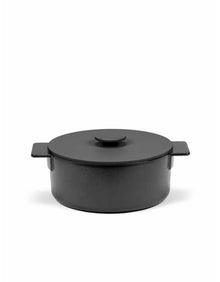 Marmite en fonte - collection Surface - Noir