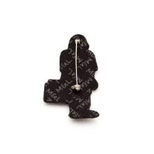 Broche MC Hathor brodée à la main