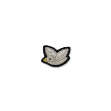 Broche brodée à la main - Piou Piou Argent