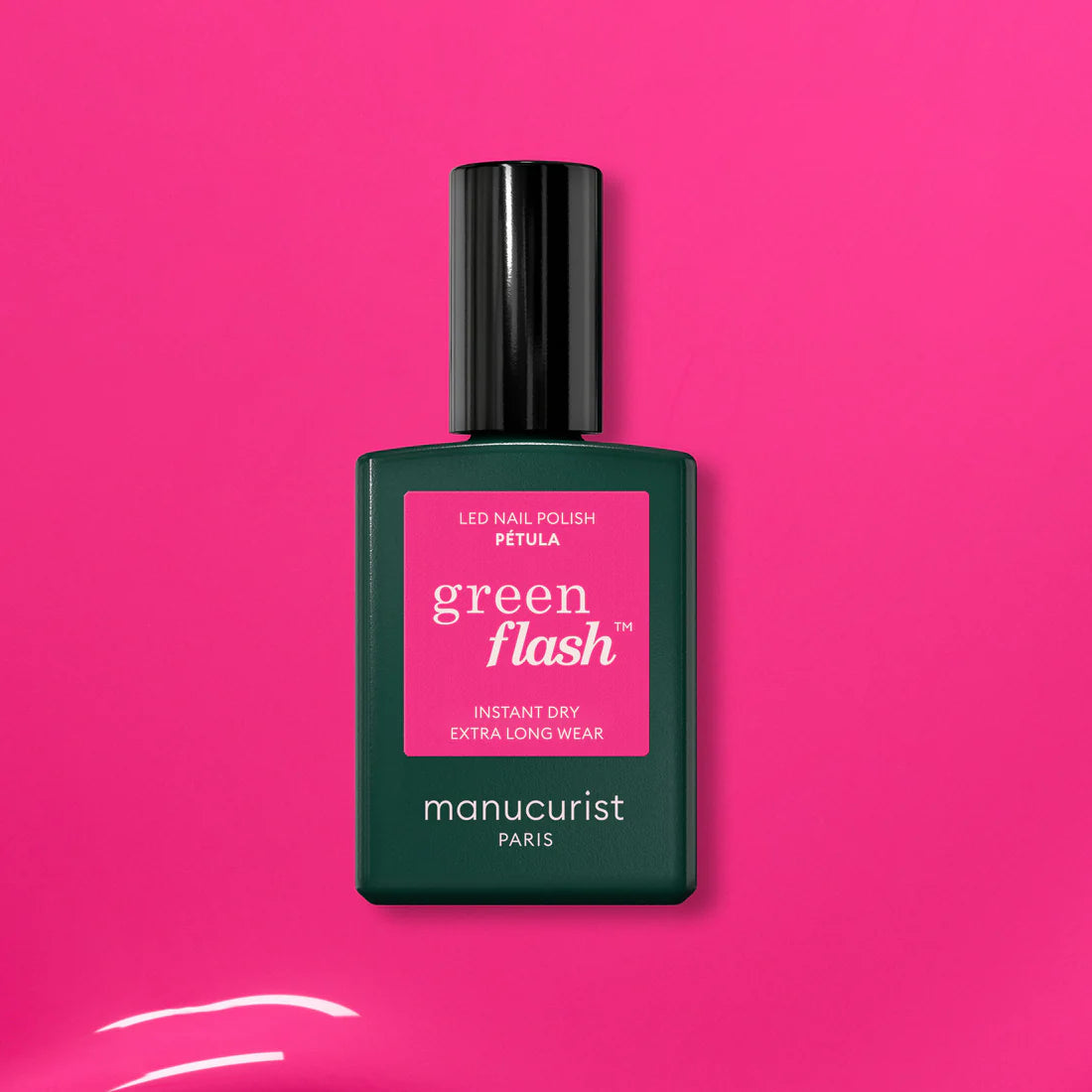 Vernis Green Flash semi-permanent - Pétula