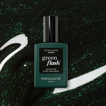 Vernis Green Flash semi-permanent - Poison