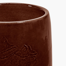 Pot de fleurs Vaso - collection Vaso - Brun