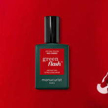 Vernis Green Flash semi-permanent - Red Cherry