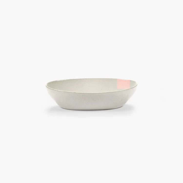 Saladier ovale - collection Out of Lines - S