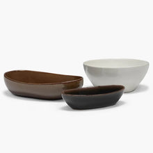 Saladier ovale - collection Out of Lines - S