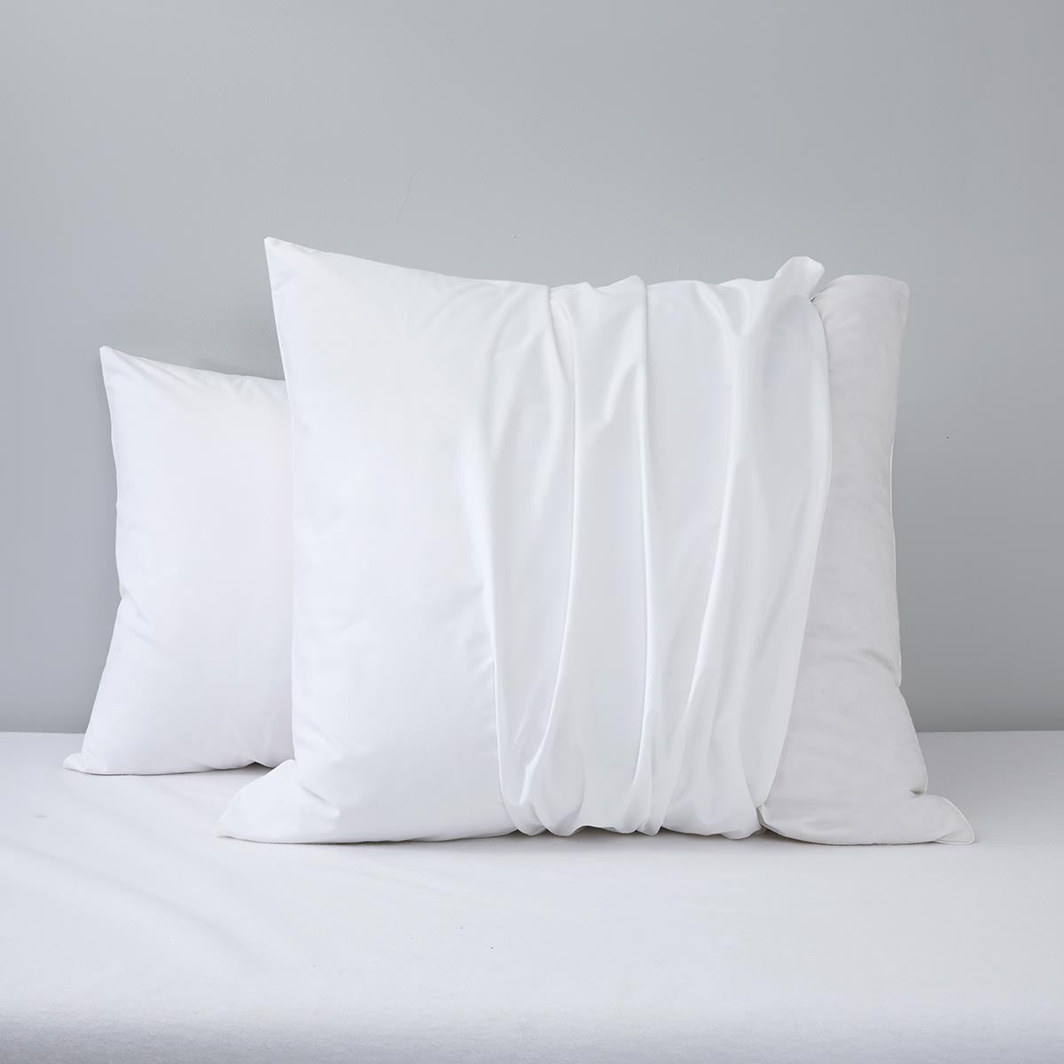 Sous-taie d'oreiller en satin
