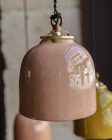 Suspension cloche - Rose