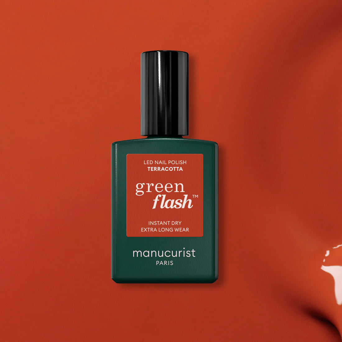 Vernis Green Flash semi-permanent - Terracotta