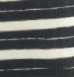 COUSSIN EN LIN SECRET STRIPE - BLACK - 40x55cm
