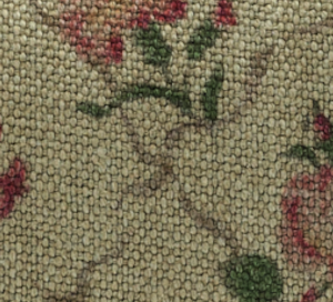 COUSSIN EN LIN VICE VERSA WABI SABI JARDIN SECRET - ORGEAT - 2 DIMENSIONS